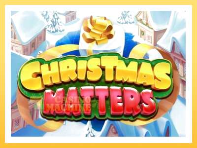 Christmas Matters: ပိုက်ဆံအတွက်ကစား