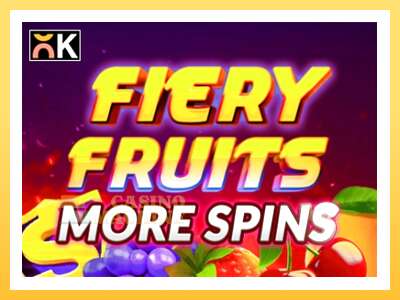 Fiery Fruits More Spins: ပိုက်ဆံအတွက်ကစား