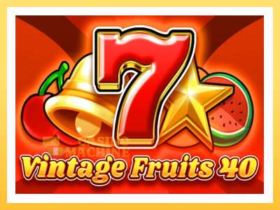 Vintage Fruits 40: ပိုက်ဆံအတွက်ကစား