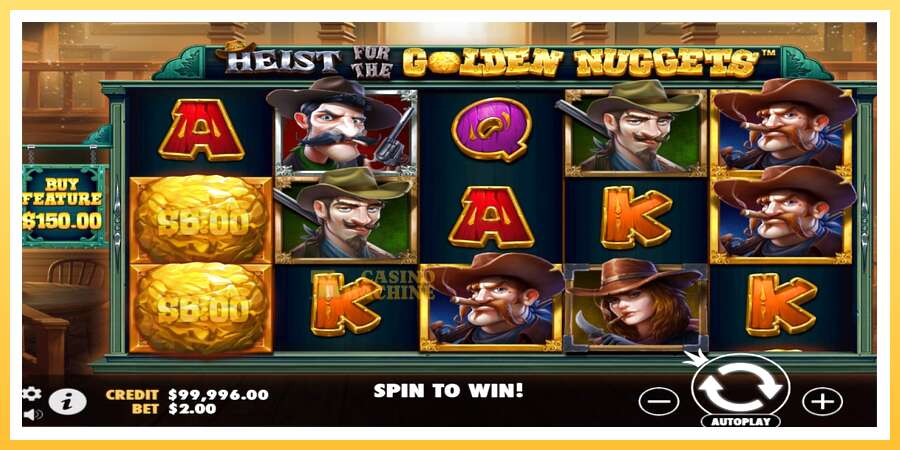 Heist for the Golden Nuggets: ပိုက်ဆံအတွက်ကစား, ပုံ 2