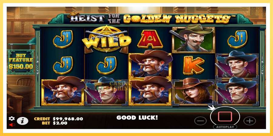 Heist for the Golden Nuggets: ပိုက်ဆံအတွက်ကစား, ပုံ 3