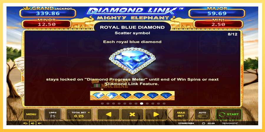 Diamond Link: Mighty Elephant: ပိုက်ဆံအတွက်ကစား, ပုံ 6