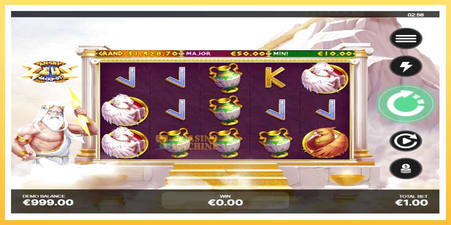 Angry Zeus Jackpot: ပိုက်ဆံအတွက်ကစား, ပုံ 2