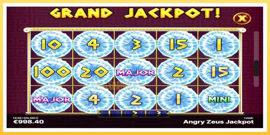 Angry Zeus Jackpot: ပိုက်ဆံအတွက်ကစား, ပုံ 7