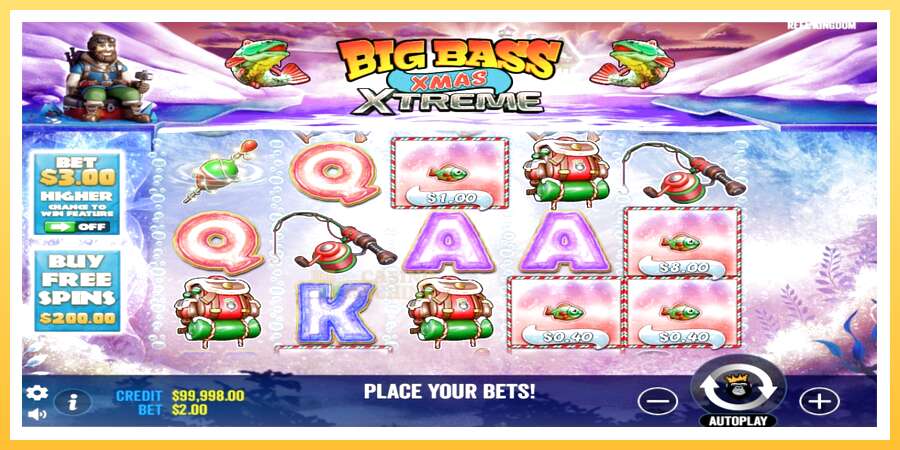 Big Bass Xmas Xtreme: ပိုက်ဆံအတွက်ကစား, ပုံ 2