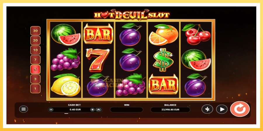 Hot Devil Slot: ပိုက်ဆံအတွက်ကစား, ပုံ 2