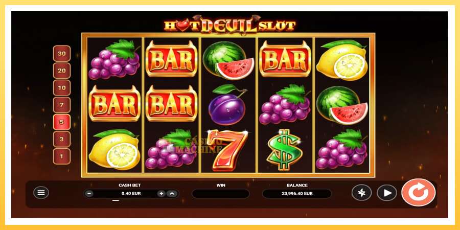 Hot Devil Slot: ပိုက်ဆံအတွက်ကစား, ပုံ 3