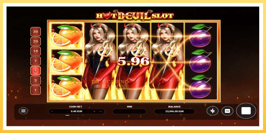 Hot Devil Slot: ပိုက်ဆံအတွက်ကစား, ပုံ 4