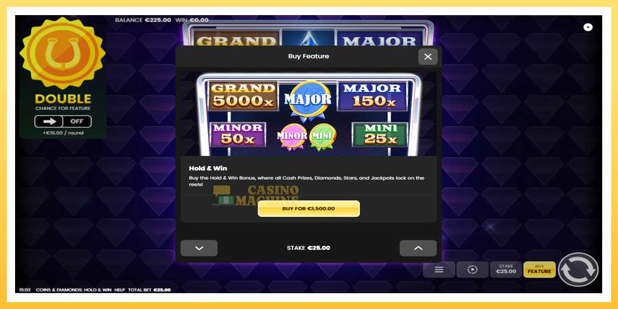 Coins & Diamonds: Hold and Win: ပိုက်ဆံအတွက်ကစား, ပုံ 4