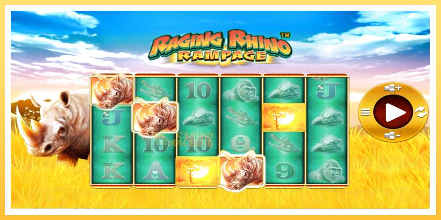 Raging Rhino Rampage: ပိုက်ဆံအတွက်ကစား, ပုံ 2