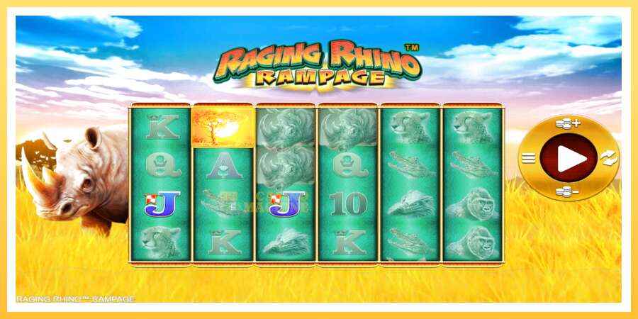 Raging Rhino Rampage: ပိုက်ဆံအတွက်ကစား, ပုံ 3