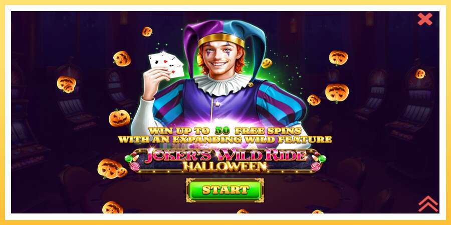 Jokers Wild Ride Halloween: ပိုက်ဆံအတွက်ကစား, ပုံ 1