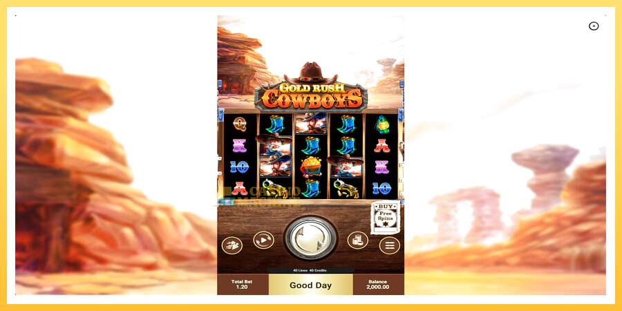 Gold Rush Cowboys: ပိုက်ဆံအတွက်ကစား, ပုံ 1