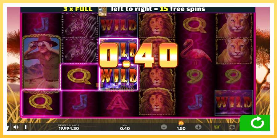 Wild Lion with Reel Bingo: ပိုက်ဆံအတွက်ကစား, ပုံ 3