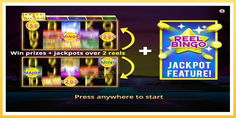 Reels 2 Riches with Reel Bingo: ပိုက်ဆံအတွက်ကစား, ပုံ 1