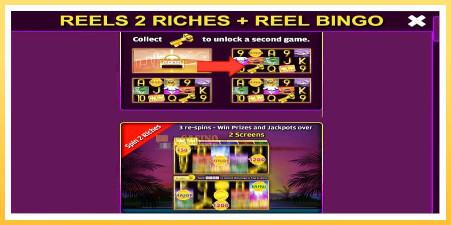 Reels 2 Riches with Reel Bingo: ပိုက်ဆံအတွက်ကစား, ပုံ 4