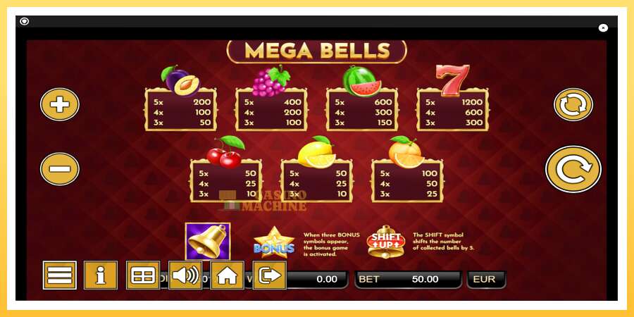 Mega Bells: ပိုက်ဆံအတွက်ကစား, ပုံ 7