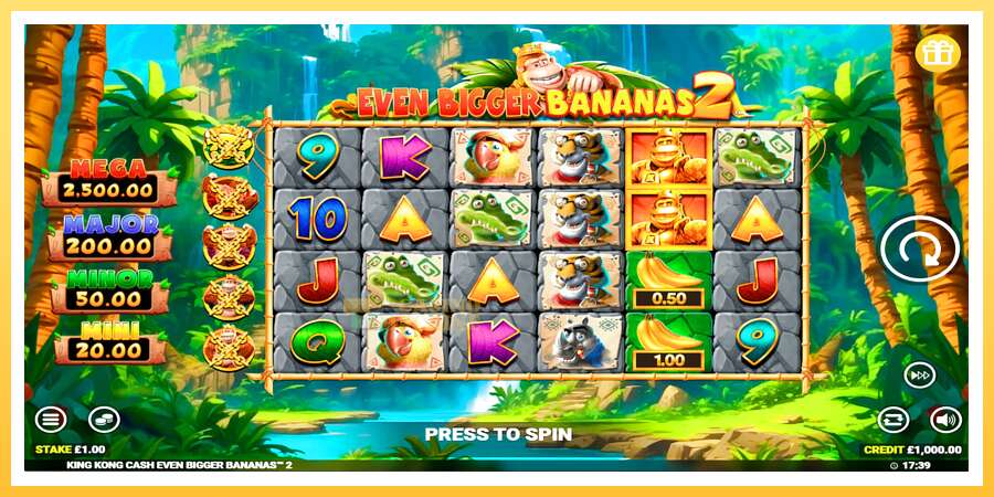 King Kong Cash Even Bigger Bananas 2: ပိုက်ဆံအတွက်ကစား, ပုံ 1