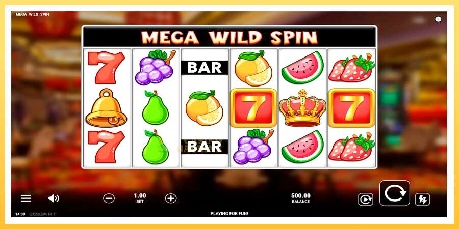 Mega Wild Spin: ပိုက်ဆံအတွက်ကစား, ပုံ 1