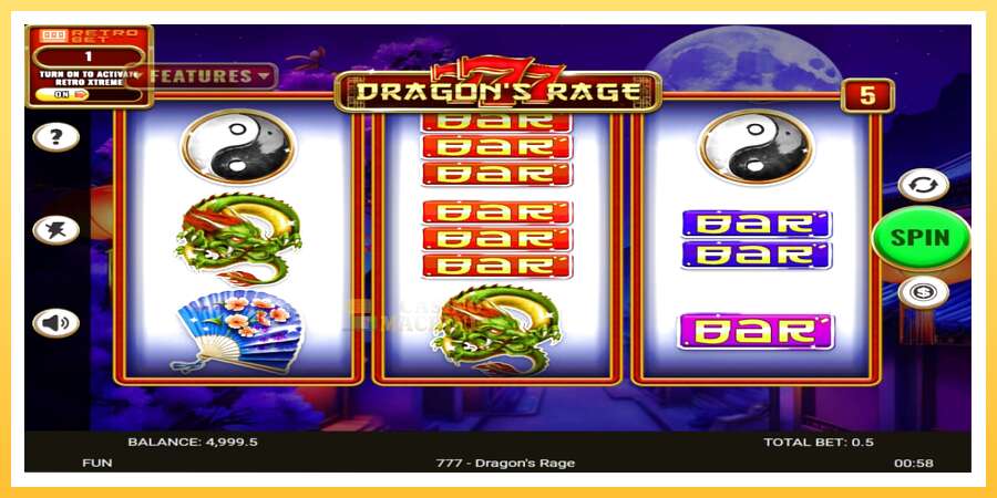 777 - Dragons Rage: ပိုက်ဆံအတွက်ကစား, ပုံ 2