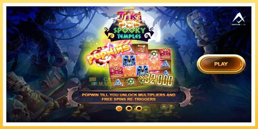 TikiPop Spooky Temples: ပိုက်ဆံအတွက်ကစား, ပုံ 1