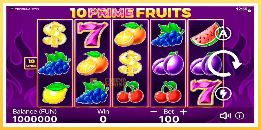 10 Prime Fruits: ပိုက်ဆံအတွက်ကစား, ပုံ 1