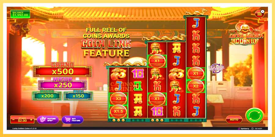 Lucky Golden Coins: ပိုက်ဆံအတွက်ကစား, ပုံ 2