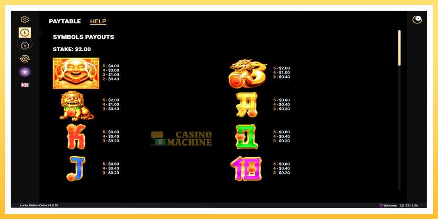 Lucky Golden Coins: ပိုက်ဆံအတွက်ကစား, ပုံ 6