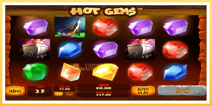 Hot Gems: ပိုက်ဆံအတွက်ကစား, ပုံ 1