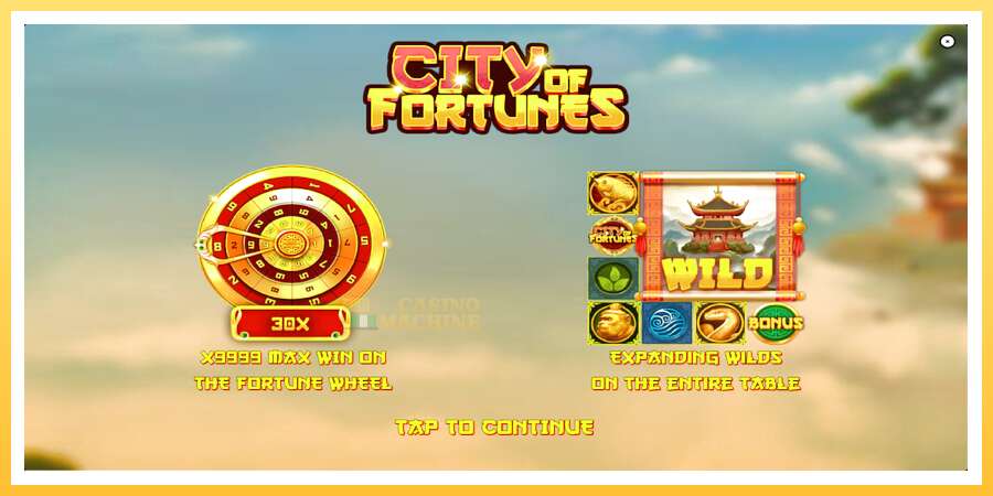 City of Fortunes: ပိုက်ဆံအတွက်ကစား, ပုံ 1