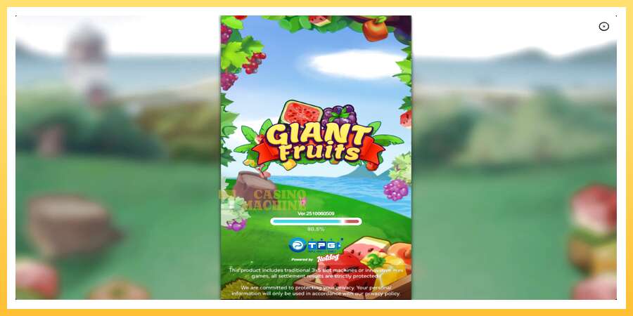 Giant Fruits: ပိုက်ဆံအတွက်ကစား, ပုံ 1