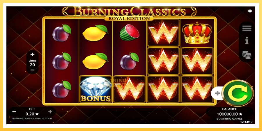 Burning Classics Royal Edition: ပိုက်ဆံအတွက်ကစား, ပုံ 2