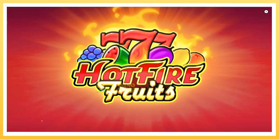 Hot Fire Fruits: ပိုက်ဆံအတွက်ကစား, ပုံ 1