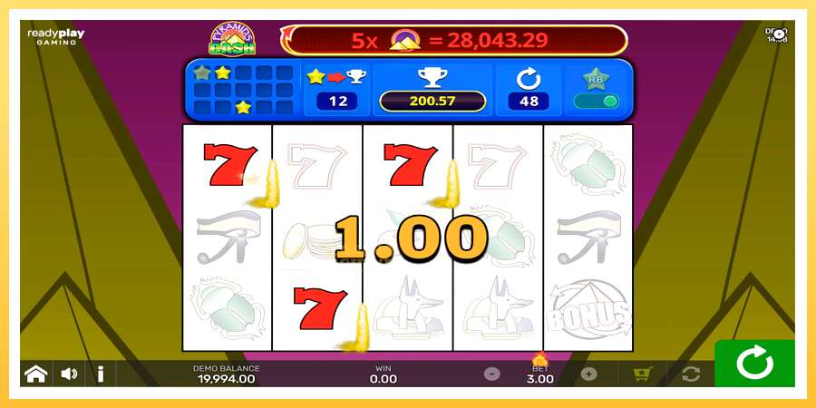 Pyramids of Cash with Reel Bingo: ပိုက်ဆံအတွက်ကစား, ပုံ 2