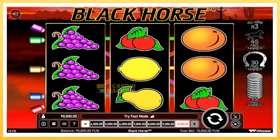 Black Horse: ပိုက်ဆံအတွက်ကစား, ပုံ 1