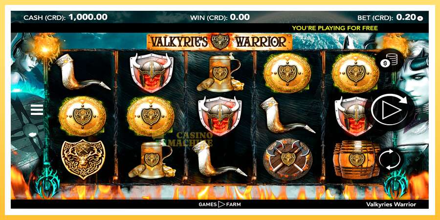 Valkyries Warrior: ပိုက်ဆံအတွက်ကစား, ပုံ 1