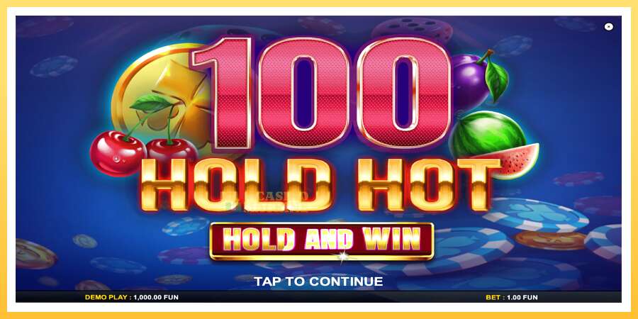 100 Hold Hot Hold and Win: ပိုက်ဆံအတွက်ကစား, ပုံ 1