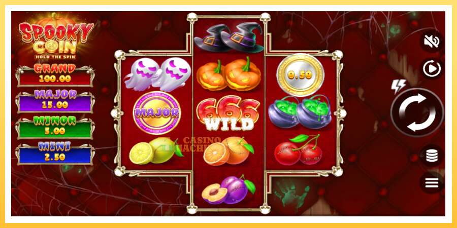 Spooky Coin Hold The Spin: ပိုက်ဆံအတွက်ကစား, ပုံ 1