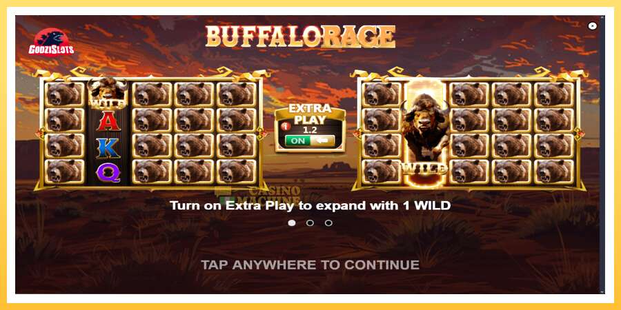 Buffalo Rage: ပိုက်ဆံအတွက်ကစား, ပုံ 1