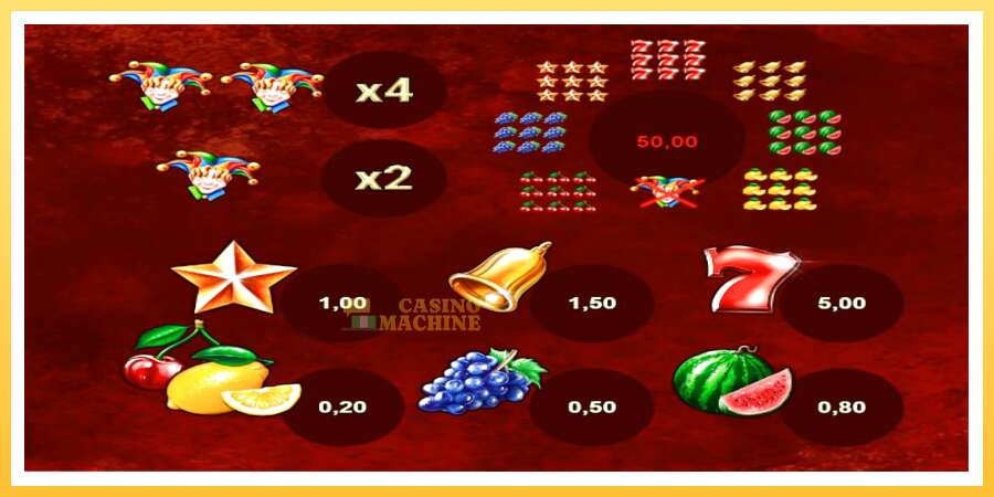 Fruit Joker 5: ပိုက်ဆံအတွက်ကစား, ပုံ 4