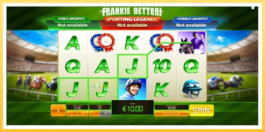 Frankie Dettori Sporting Legends: ပိုက်ဆံအတွက်ကစား, ပုံ 4