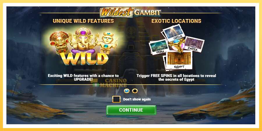 Wildest Gambit: ပိုက်ဆံအတွက်ကစား, ပုံ 1