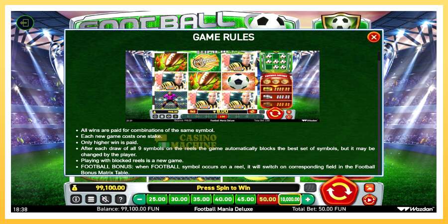 Football Mania Deluxe: ပိုက်ဆံအတွက်ကစား, ပုံ 6