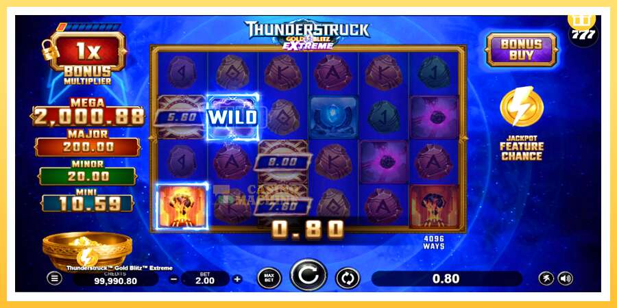 Thunderstruck Gold Blitz Extreme: ပိုက်ဆံအတွက်ကစား, ပုံ 3