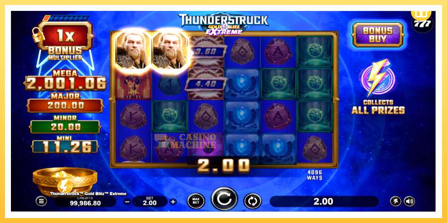 Thunderstruck Gold Blitz Extreme: ပိုက်ဆံအတွက်ကစား, ပုံ 4