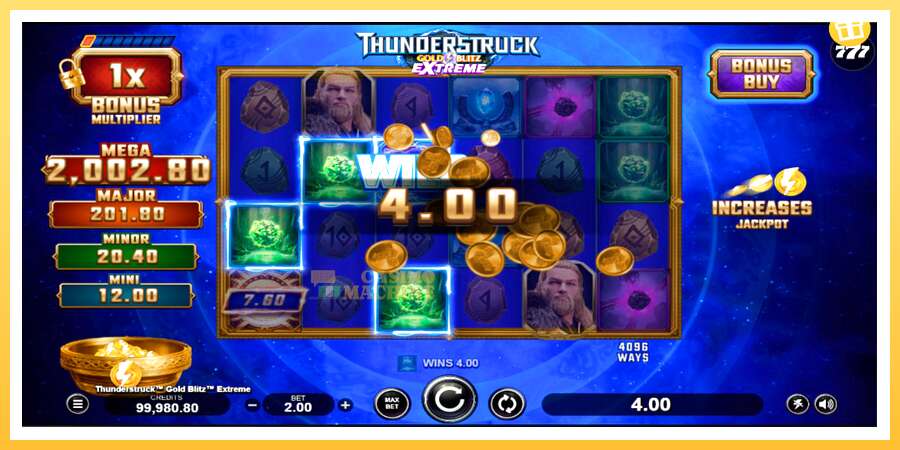 Thunderstruck Gold Blitz Extreme: ပိုက်ဆံအတွက်ကစား, ပုံ 5