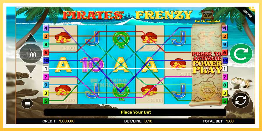 Pirates Frenzy: ပိုက်ဆံအတွက်ကစား, ပုံ 1