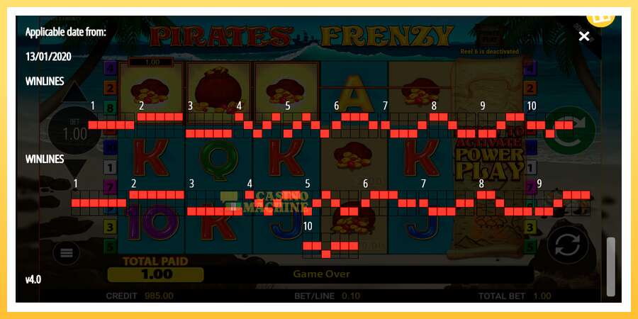 Pirates Frenzy: ပိုက်ဆံအတွက်ကစား, ပုံ 7