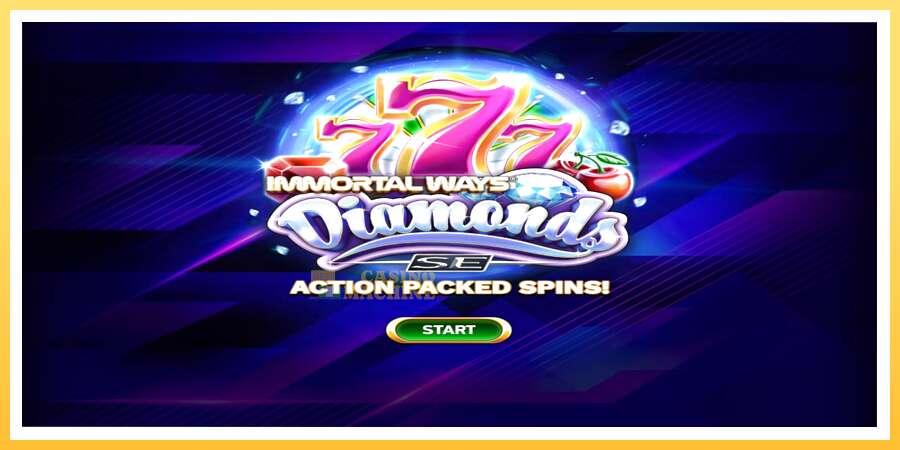 Immortal Ways Diamonds SE: ပိုက်ဆံအတွက်ကစား, ပုံ 1