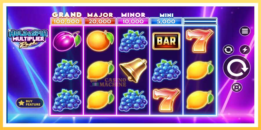 Hold & Spin Multiplier Rush: ပိုက်ဆံအတွက်ကစား, ပုံ 1